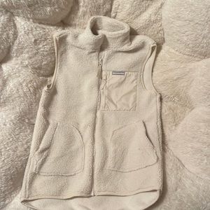 Fuzzy Columbia vest